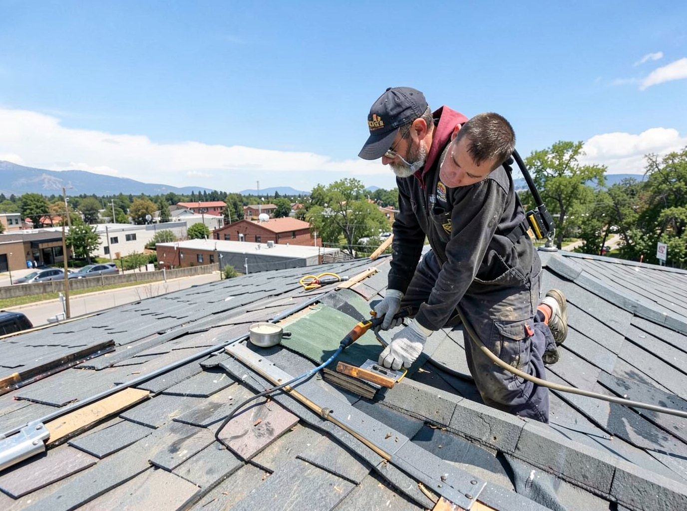 roof repair by Longmont Roof & Leak Pros in Longmont, CO