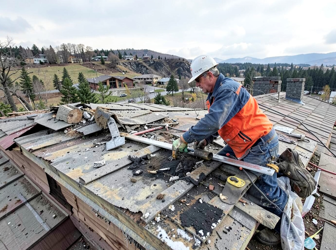 roof repair in East Side, CO
